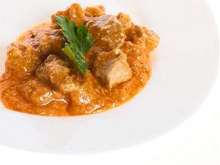 Гуляш из свинины